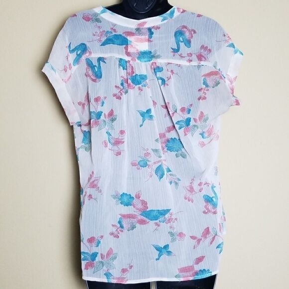 Quiksilver Sheer Short Sleeve Top - Picture 5 of 8